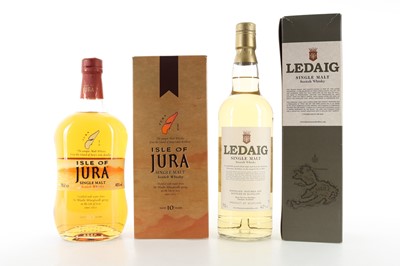 Lot 310 - JURA 10 YEAR OLD AND LEDAIG