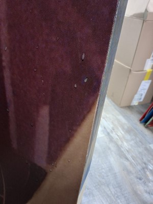 Lot 574 - THREE FOLD SCREEN