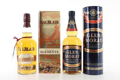 Lot 339 - BALBLAIR ELEMENTS AND GLEN MORAY CHARDONNAY MELLOWED