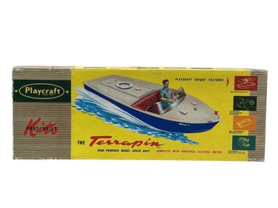 Lot 320 - COLLECTION OF VINTAGE MODEL BOATS