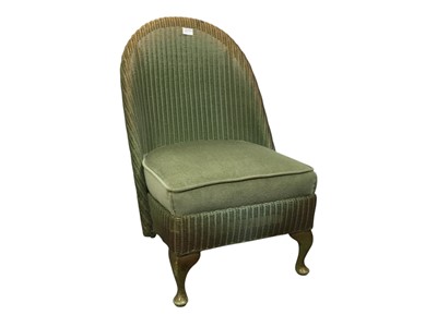 Lot 786 - LLOYD LOOM WICKER ARMCHAIR
