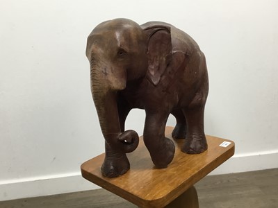 Lot 580 - TEAK SIDE TABLE