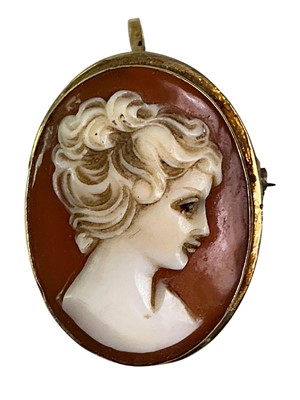 Lot 797 - CAMEO BROOCH
