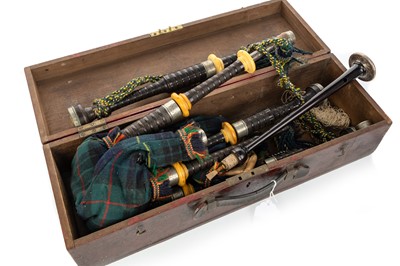Lot 1010 - SET OF BAGPIPES