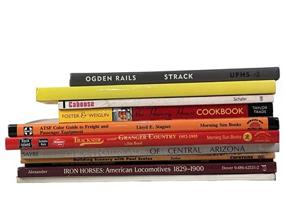 Lot 698 - GROUP OF AMERICAN RAILWAY BOOKS