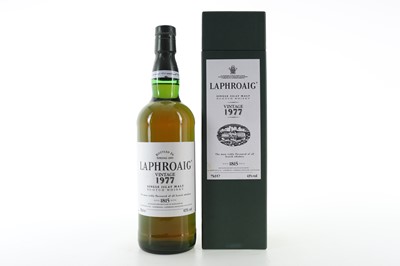 Lot 307 - LAPHROAIG 1977 VINTAGE 75CL