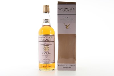 Lot 334 - CAOL ILA 1981 GORDON & MACPHAIL CONNOISSEURS CHOICE