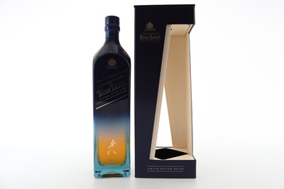 Lot 350 - JOHNNIE WALKER BLUE LABEL KARMAN LINE EDITION 1L