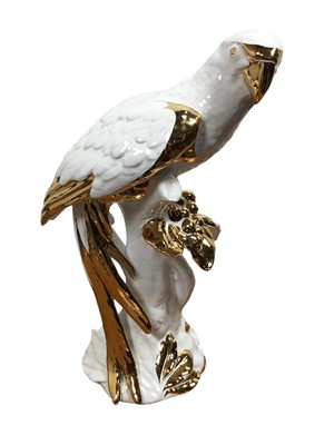 Lot 780 - LARGE AHURA PORCELAIN PARROT