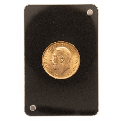 Lot 67 - GEORGE V GOLD SOVEREIGN