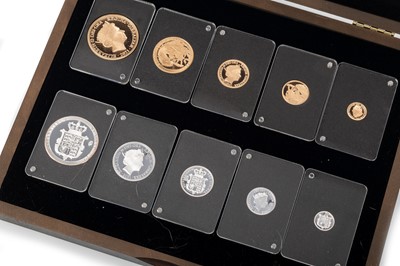 Lot 84 - REGENCY EDITION GOLD AND FINE SILVER TEN COIN SET