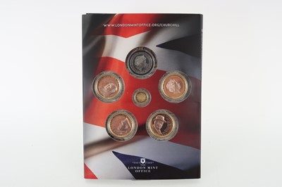 Lot 91 - WINSTON CHURCHILL 'INSPIRATION TO A NATION' COIN SET