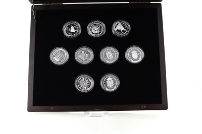 Lot 93 - DECIMALISATION 50TH ANNIVERSARY FINE SILVER COIN SET