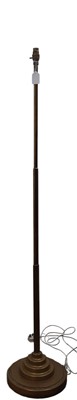 Lot 6 - BRASS STANDARD LAMP