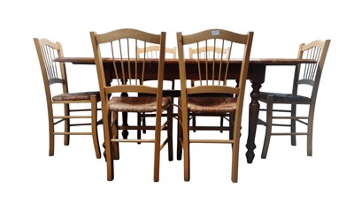Lot 82 - MODERN PINE DINING TABLE
