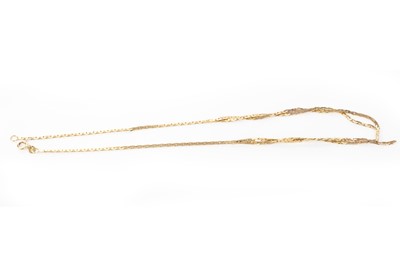 Lot 723 - GOLD NECKLACE