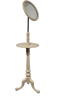 Lot 36 - VICTORIAN SHAVING MIRROR