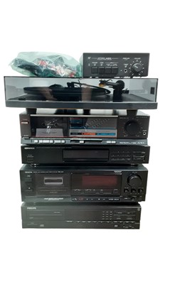 Lot 159 - VINTAGE STACKING HI-FI SYSTEM