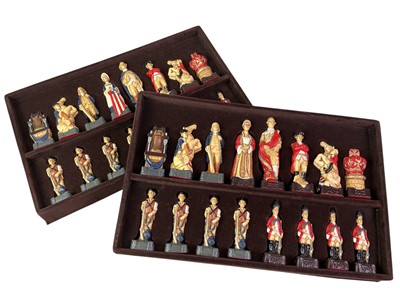 Lot 201 - COLLECTION OF STUDIO ANNE CARLTON CHESS SETS