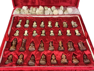 Lot 196 - COLLECTION OF CHESS SETS