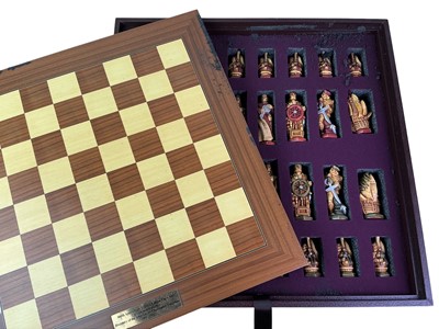 Lot 221 - MANOPOULOUS CHESS SET