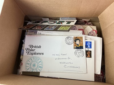 Lot 107 - COLLECTION OF STAMPS AND FIRST DAY COVERS