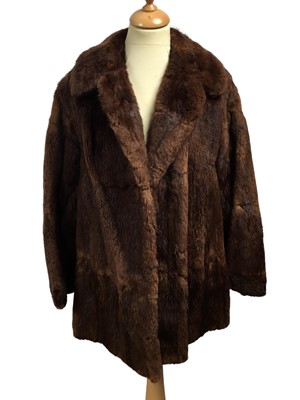 Lot 121 - TWO FUR JACKETS