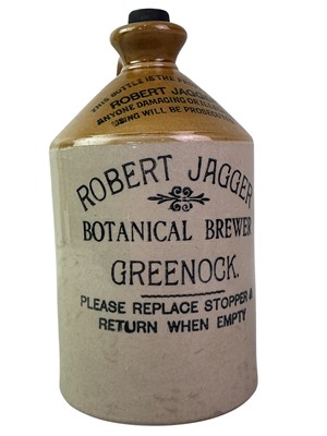 Lot 127 - STONEWARE FLAGON