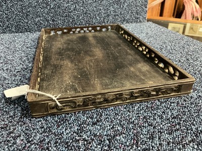 Lot 1372 - PAIR OF CHINESE HARDWOOD STANDS