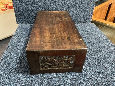 Lot 1372 - PAIR OF CHINESE HARDWOOD STANDS