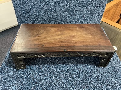 Lot 1372 - PAIR OF CHINESE HARDWOOD STANDS