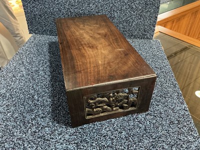 Lot 1372 - PAIR OF CHINESE HARDWOOD STANDS