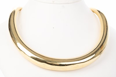 Lot 745 - RARE: GEORG JENSEN GOLD CHOKER
