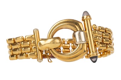 Lot 754 - GOLD BRACELET