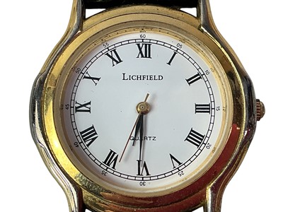 Lot 298 - AVIA GOLD CASED WRIST WATCH