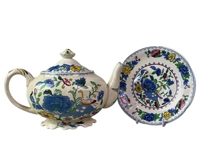 Lot 320 - MASON POTTERY ENGLAND PART TEA SERVICE