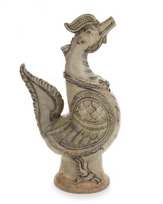 Lot 1385 - THAI SAWANKHALOK STONEWARE EWER