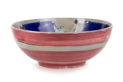 Lot 398 - E A BOUGH, SCOTTISH POTTERY BOWL