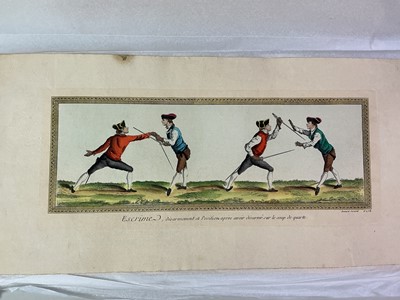 Lot 3 - BENARD DIREXIT, GROUP OF TEN COLOURED PRINTS