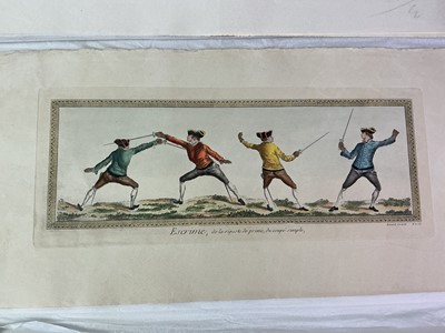 Lot 3 - BENARD DIREXIT, GROUP OF TEN COLOURED PRINTS