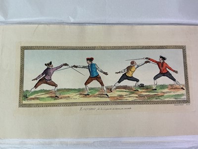 Lot 3 - BENARD DIREXIT, GROUP OF TEN COLOURED PRINTS