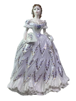 Lot 288 - ROYAL WORCESTER COMPTON & WOODHOUSE FIGURE OF 'SWEET DREAMS'