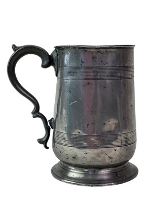 Lot 399 - COLLECTION OF 18TH CENTURY AND LATER PEWTER