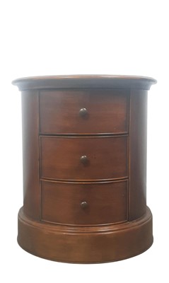 Lot 461 - HARDWOOD BEDSIDE DRAWERS