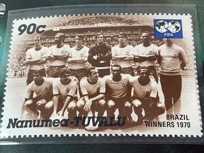 Lot 481 - GROUP OF WORLD CUP STAMPS