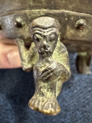 Lot 1400 - CHINESE BRONZE CENSER