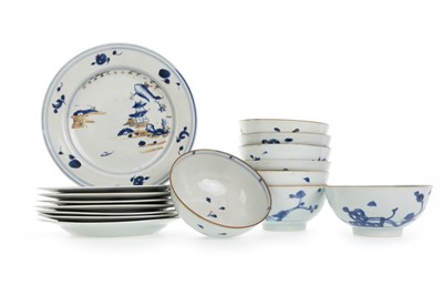 Lot 1411 - GROUP OF CHINESE NANKING CARGO PORCELAIN