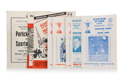 Lot 1736 - GROUP OF FOOTBALL PROGRAMMES