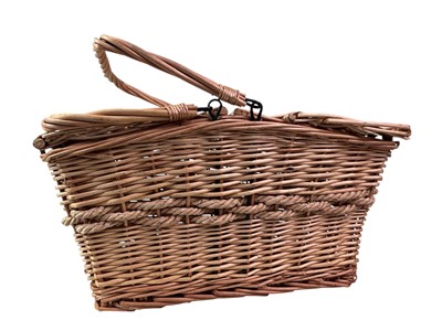 Lot 519 - TWO FITTED PICNIC BASKETS