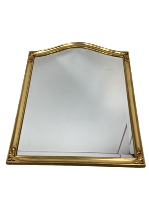 Lot 586 - GILT FRAMED MIRROR